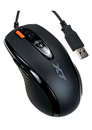 ���� A4TECH X-710BK, �������, ������ 16��, 2000dpi, ������