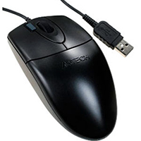 ���� A4TECH OP-620D-U1,������-������, 800dpi ,USB,����������