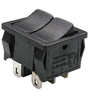 B1022 выключатель 2 кноп.2хON-ON 250В 6А