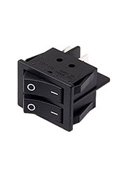 B128A выключатель 2хON-OFF 250В 8A