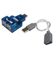 PCUSB2 USB HUB ������������ �� 4 ����� ���� 0.5�