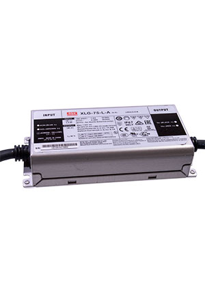 XLG-75-24-A, AC-DC, 74.4, IP67,  90 305 AC, 47 63, ,  3.1/16.8 24,  3750 Mean Well