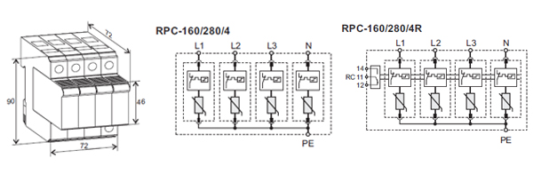 RPC-160/280/3NR RELPOL, цена купить | реле электромагнитные