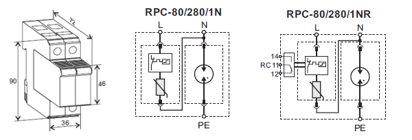RPC-80/280/1NR RELPOL, цена купить | реле электромагнитные