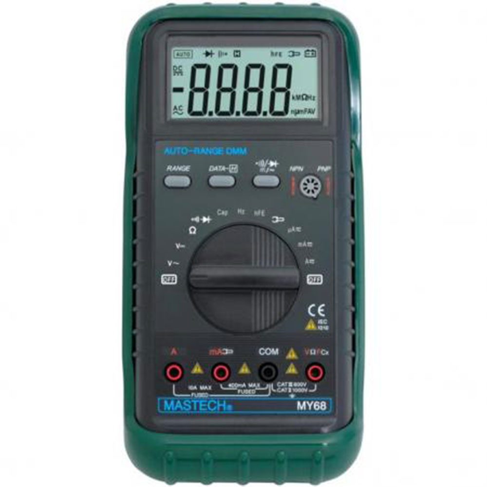 MY68, мультиметр цифровой Mastech, цена купить | мультиметры
