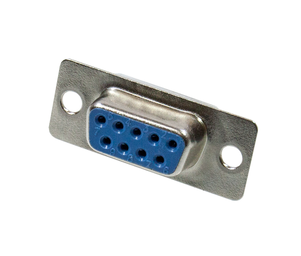 DB- 9F, Гнездо 9 pin D-SUB на кабель (пайка) Китай, цена купить ...