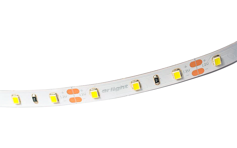 ARL RT 2-5000 12V WHITE СВ.ДИОД.ЛЕНТА БЕЛАЯ 2835 60 LED PRO ARL 1М