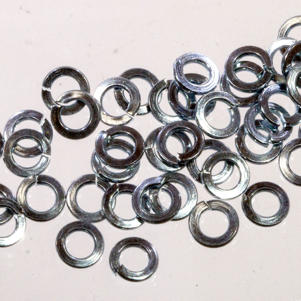 Шайба гроверная под М3 DIN 127B, сталь 1017, Sном.=1.90мм, Dвн.ном.= 3 ...