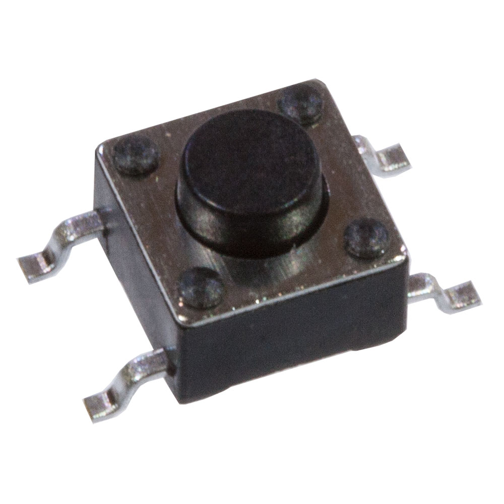 Gangyuan KAN0641-0501B010-42, кнопка тактовая SMD 6х6 h=5мм (=4-1437565-1)