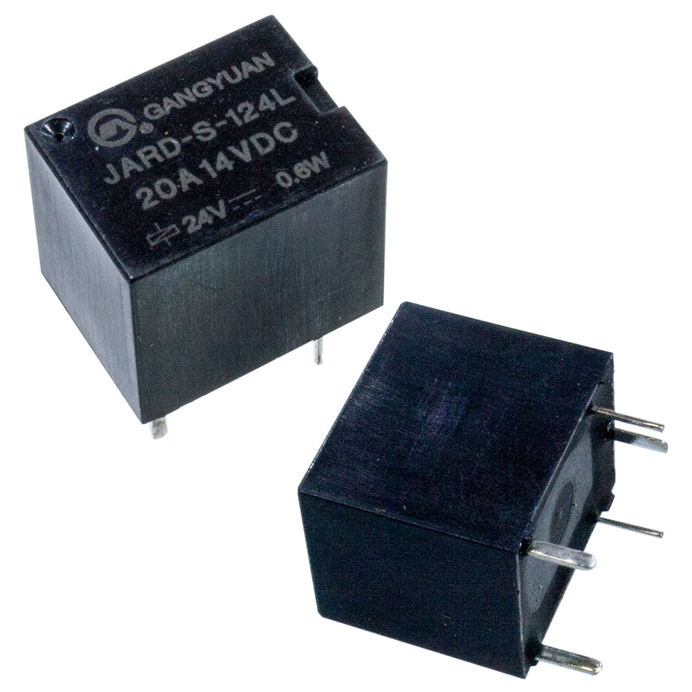 Gangyuan JARD-S-124L, реле 1 Form C 24В 0.6Вт Form C , герметичное =GY2J-0318-24V, =TRKML24VDCS2
