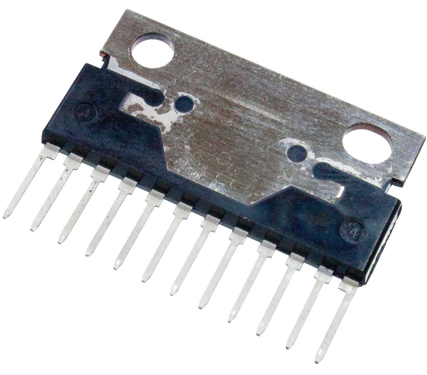 AN7522N, 12-SIL, УНЧ 2x3Вт (8В/8 Ом), 34дБ, pегулятоp гp. Matsushita ...