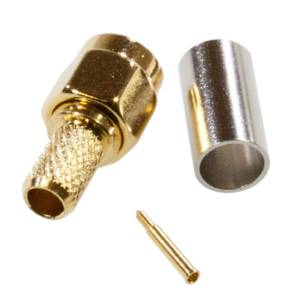 KLS L-KLS1-SMA012-RG-58C/U, разъем SMA на кабель RG-58 (аналог для SMA-C58P gold)