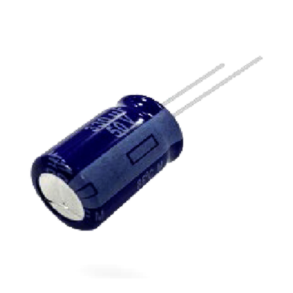 Panasonic ECA1HM331, электролитические алюминиевые конденсаторы  330мкФ 50В