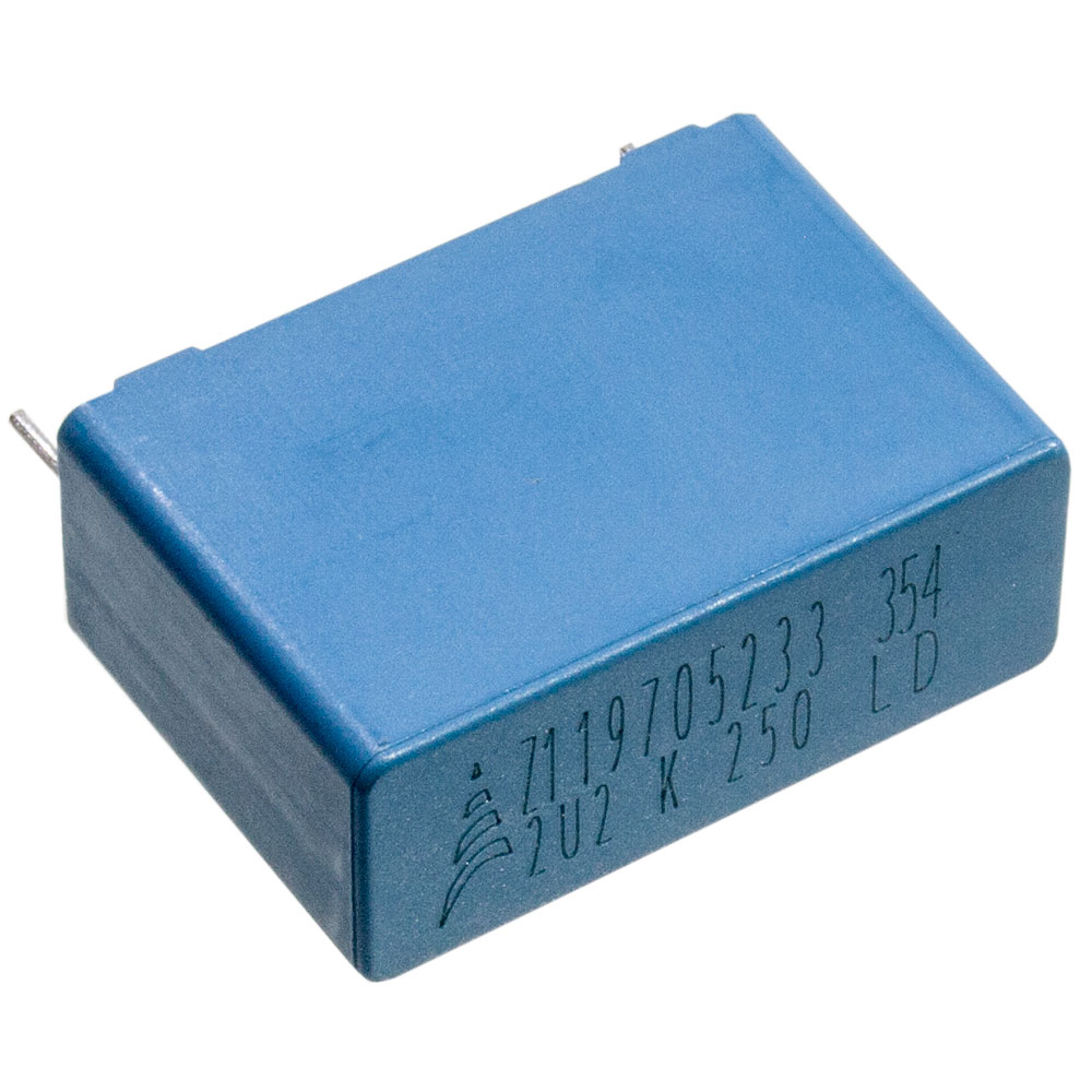 TDK EPCOS B32354A3225K000, конденсатор металлоплёночный 2.2мкФ 10% 250В +150С