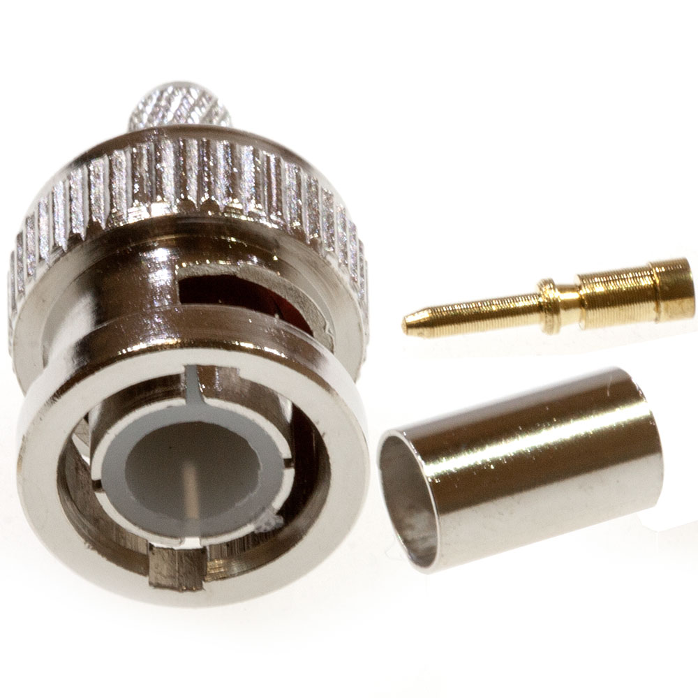 Rexant BNC-7001A, Разъем штекер BNC RG-58 обжим HYR-0501A GB-105 BNC-C58P