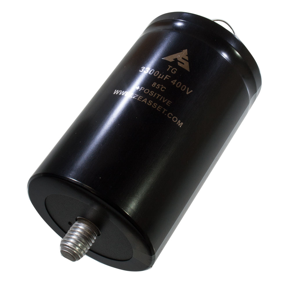 ZEASSET TGG332M641052VF, Конденсатор электролит. 3300мкФ 400В 64*105мм 12000ч=B43458A9338M