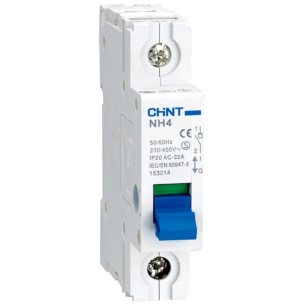 CHINT 398038, Выключатель нагрузки NH4 1P 63A (DB)