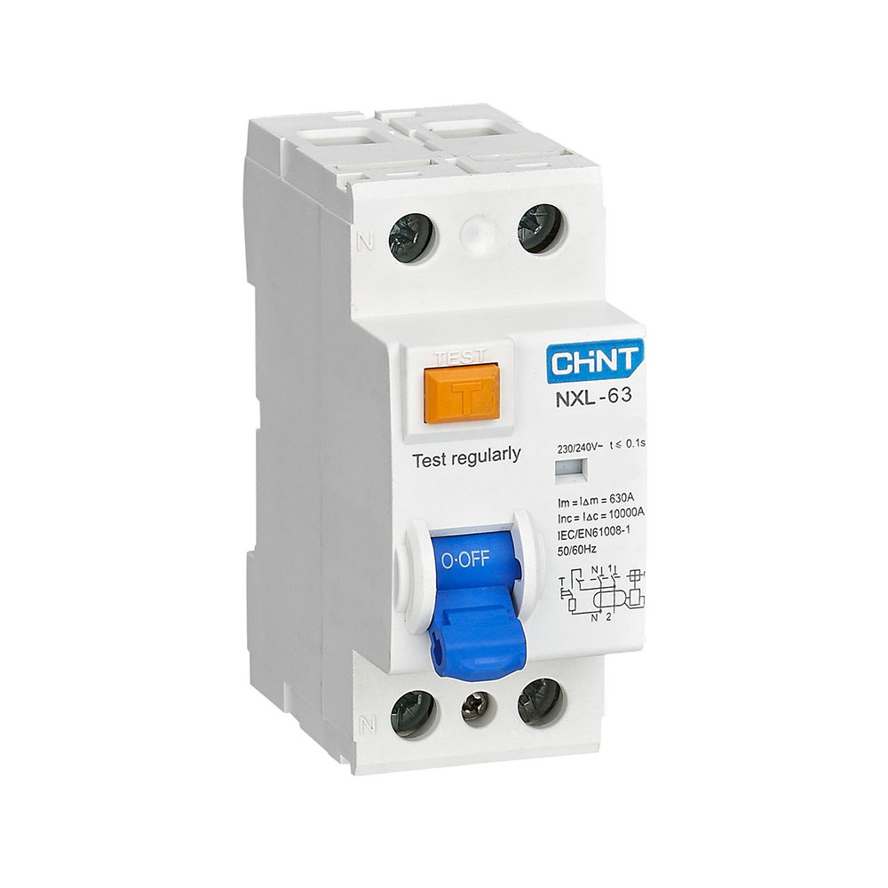 CHINT 280723, УЗО NXL-63 6kA 1P+N 40A 30mA AC
