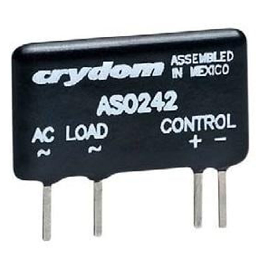 Crydom ASO241, реле твердотельное 4-10VDC 1.5A/280VAC Mini-SIP