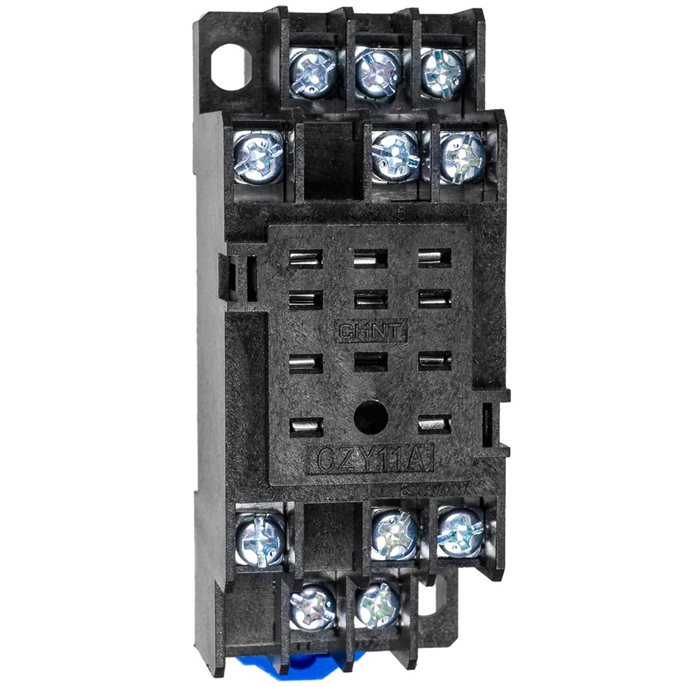 CHINT 146138, (Стар. номер 285975 снят с произ-ва) Розетка CZY11A для JZX-22F(D) 3 контакта