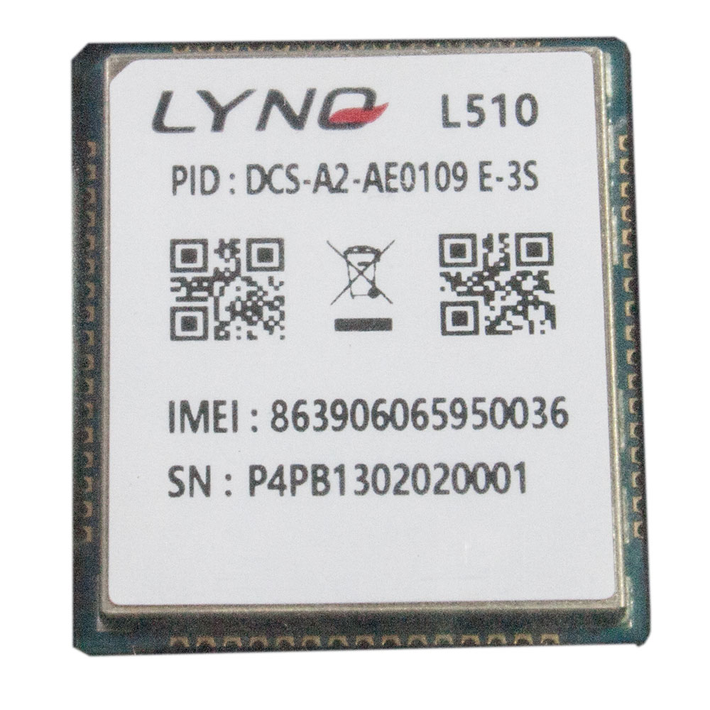 Mobiletek L510E-3S, LTE-модуль сотовой связи 2G, CAT1, RTOS, 21.5х25мм, GSM, -40 +85С