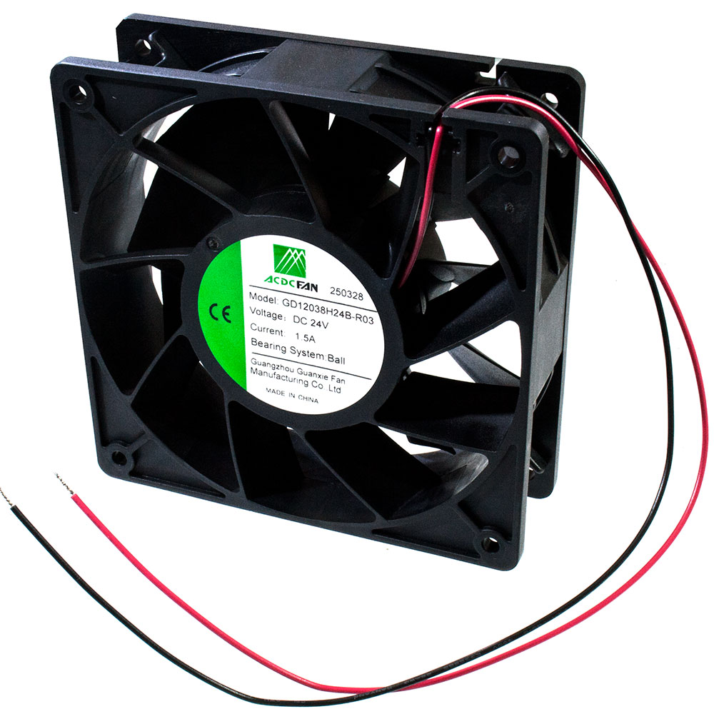 ACDCFAN GD12038H24B-R03  XPressure, Вентилятор осевой 120*120*38 24В  подшипник качения 5000 об/мин,  196.18