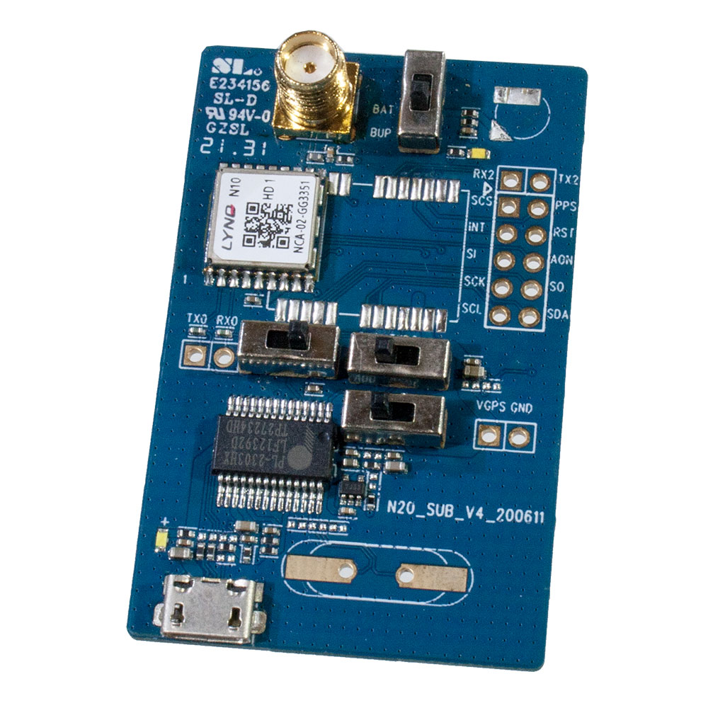 Mobiletek N10HD EVB, отладочная плата модуля N10HD