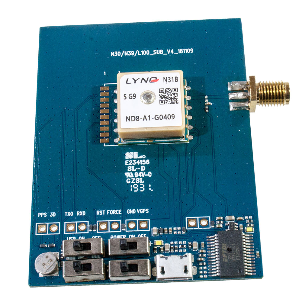 Mobiletek N31BS EVB, отладочная плата модуля N31BS