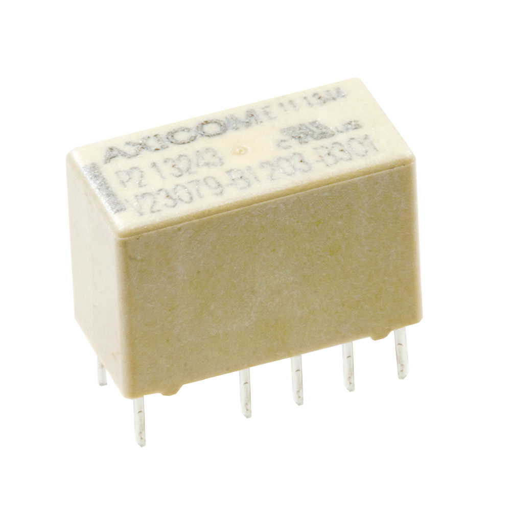 TE Connectivity 3-1393788-6, V23079-B1203-B301, реле 2 Form С 12В, 2А 250В бистаб.