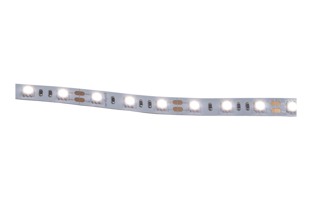 ARL RT 2-5000 12V WHITE, 2x, св.диод.лента белая (5060, 60 LED на метр)    (1м)