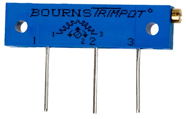 Bourns 3059Y-1-502LF, 5 кОм 22 оборота подстроечный резистор