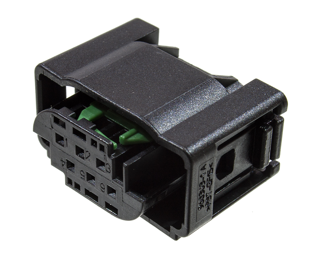 1-967616-1, MQS корпус розетки 6 конт. TE Connectivity, цена купить ...