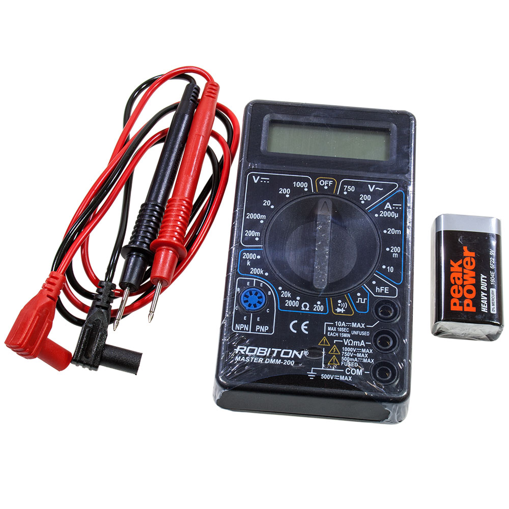 ROBITON DMM-200, Master, мультиметр
