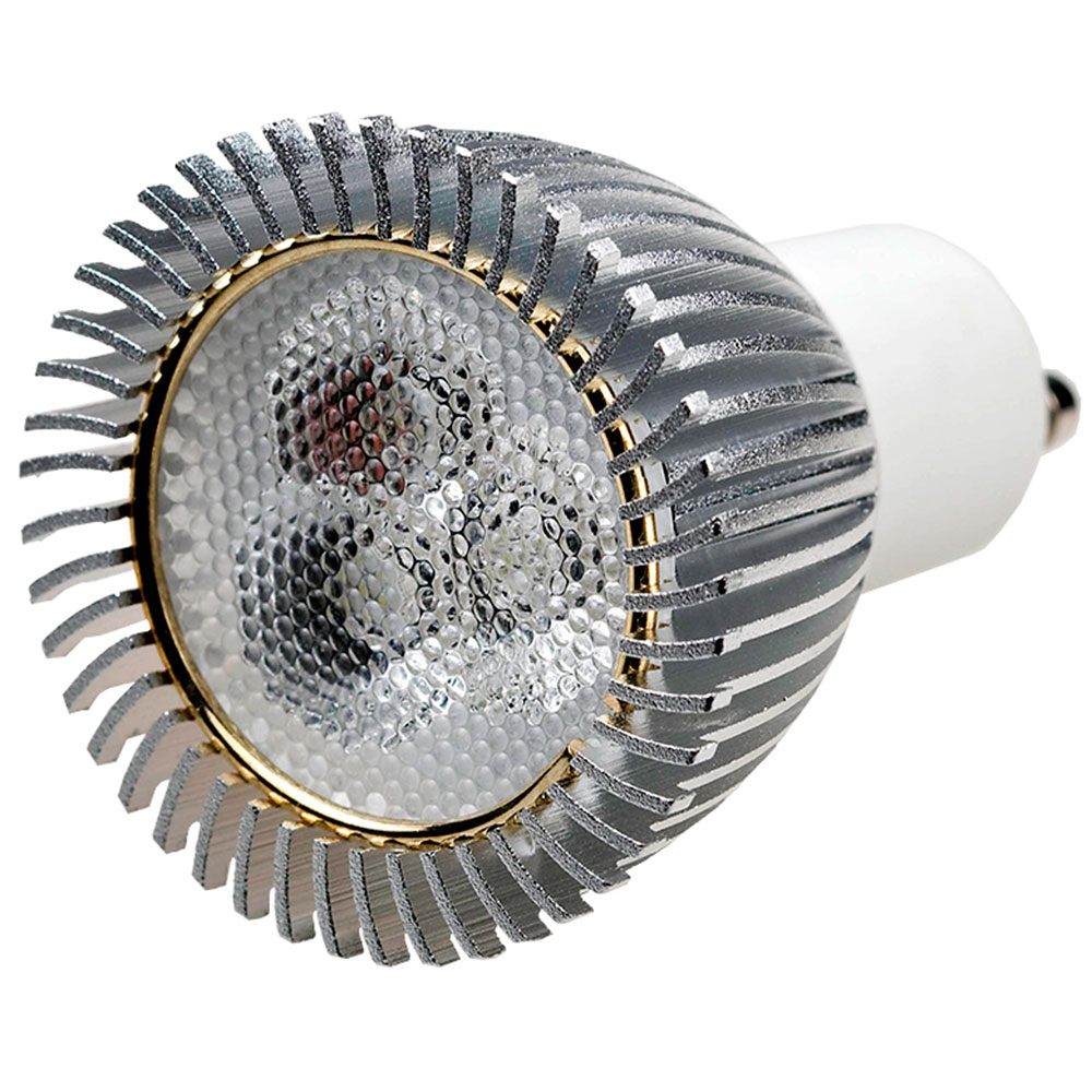 ARL ECOSPOT GU10 A5-1x3W White, Св.диод.лампа 3W,цоколь GU10,(мощ.25W)