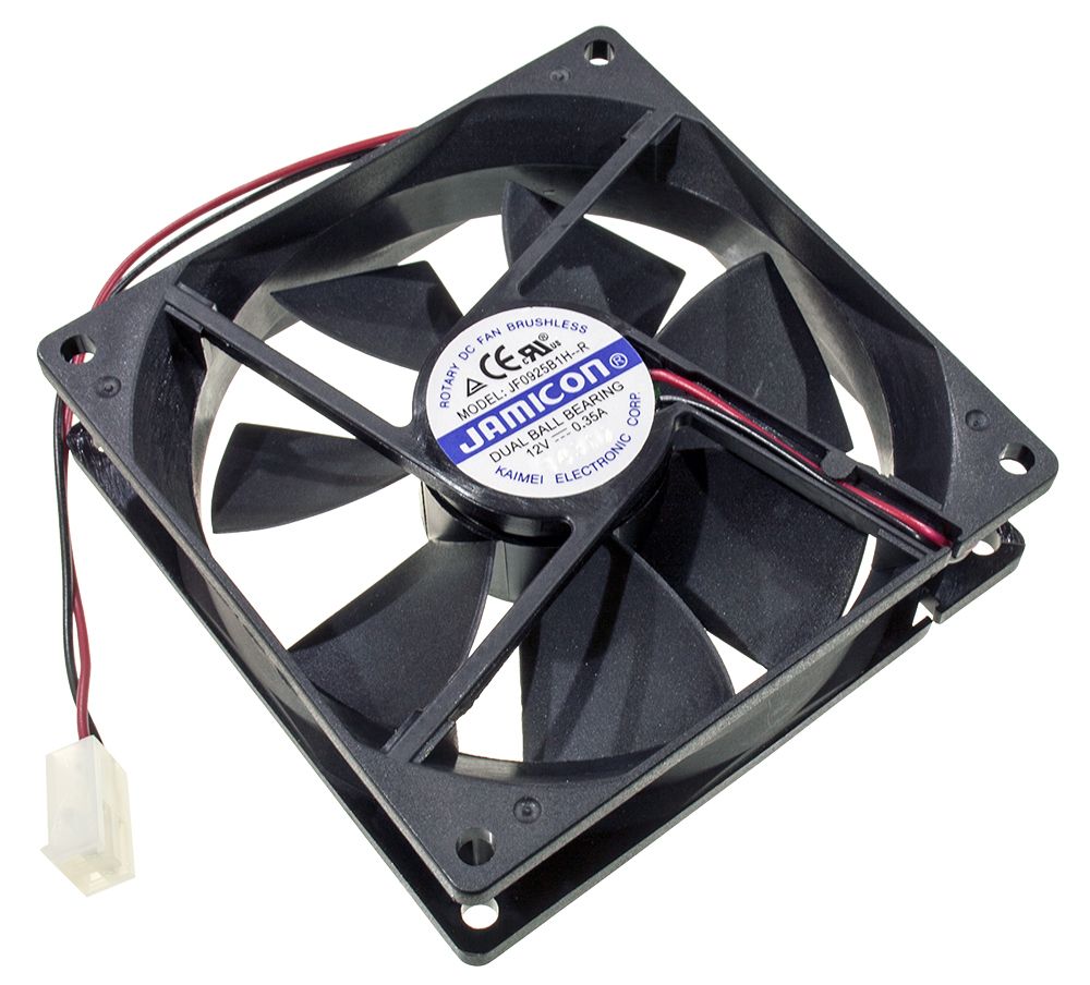 JF0925B1H-R, вентилятор 12В 92х92х25мм подшипник качения Jamicon, цена ...