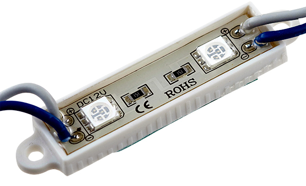 ARL ARL-PGM5050-2 BLUE, Модуль герметичный, два светодиода,,синий, питание 12В IP65