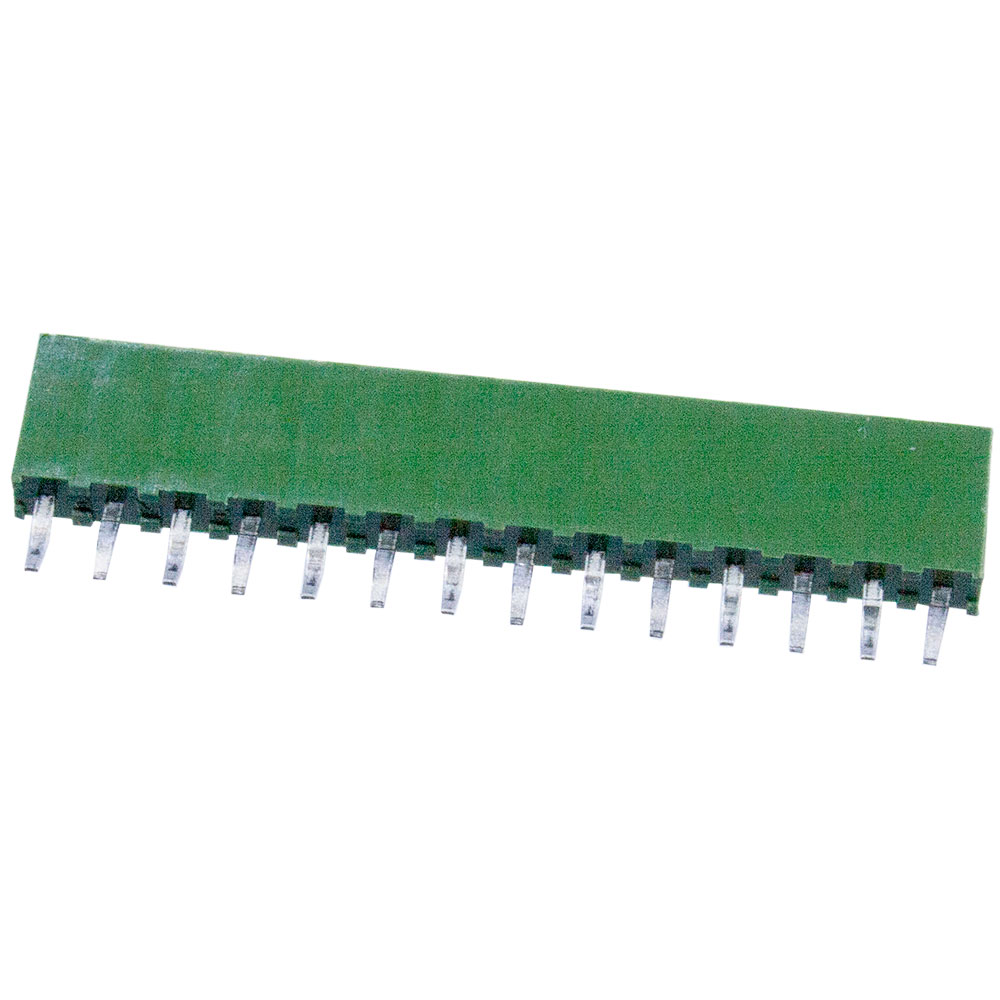 TE Connectivity 1-215297-4, AMPMODU 1х14 роз на плату (шаг 2.54мм) HV-100