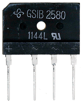 Vishay GSIB2580-E3/45, диодный мост E3/45 800 В 25А SIP