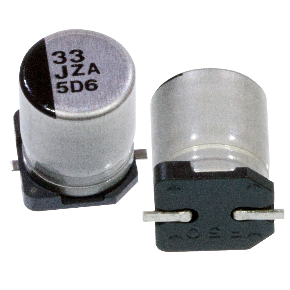 EEHZA1J330P, ЧИП электролит.конд. 33мкф 63В 105гр, d8x9.2 Panasonic ...