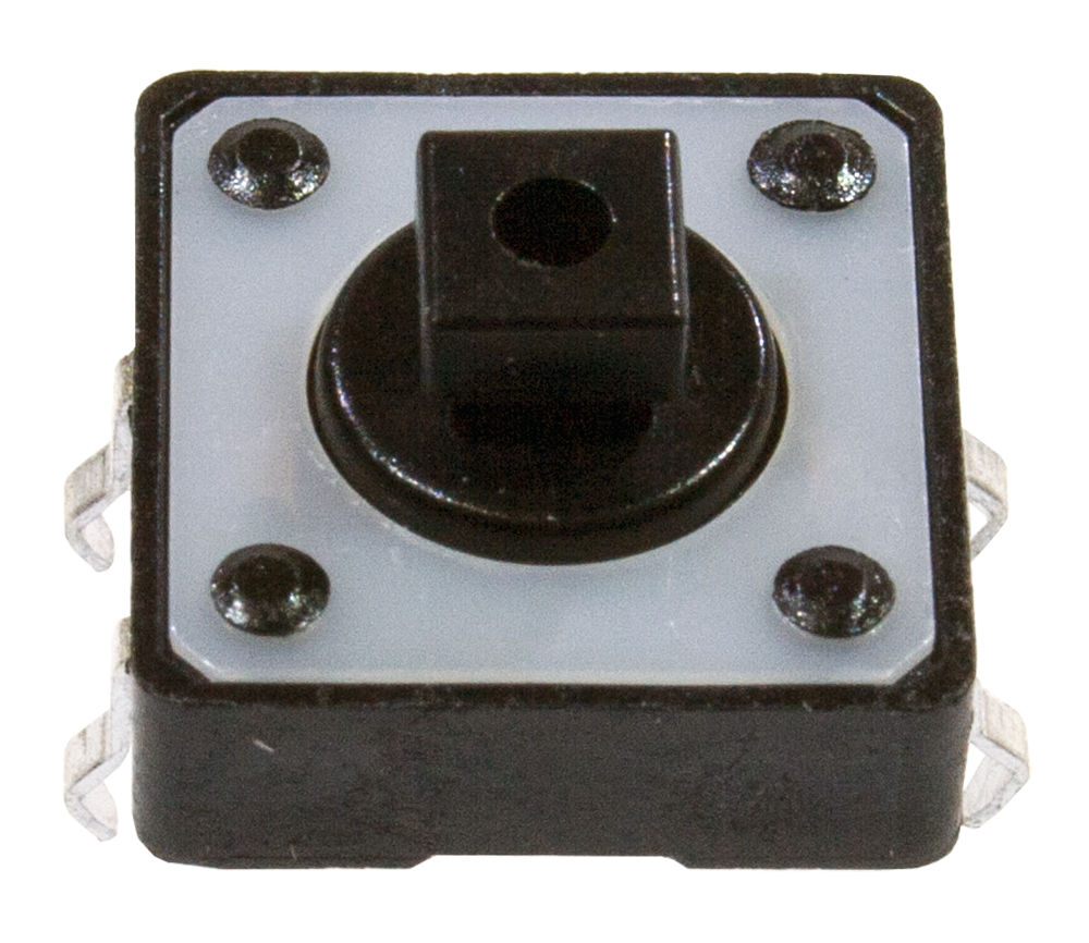 TE Connectivity 1437565-5, тактовая кнопка 12x12х7.3мм SPST