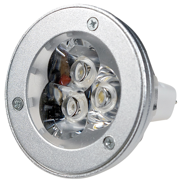 ARL ECOSPOT MR16 A5-3x1W-S1 Warm, Св.диод.лампа 3W,6000-7000К"45"(35W)