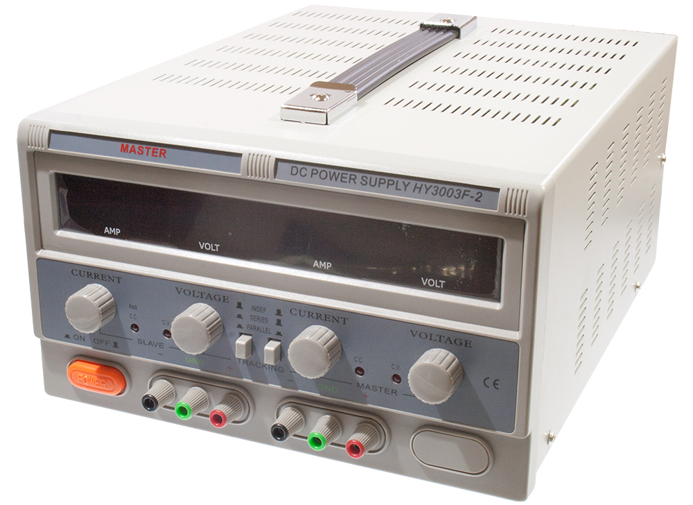 HY3003F-2, лабораторный блок питания 0-30В 3Ax2 (аналог HY3003-2 ...