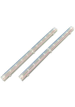 BB-102-1, Плата макетная беспаечная 165х10х10 мм (2 шт) Тайвань