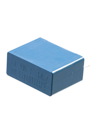 B32654A1104K, 1600Vdc 500Vac 0.1uF 10% MKP e:27,5mm