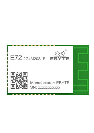 E72-2G4M20S1E, радиомодуль  2.4GHz SMD на микросхеме TI  CC2652P 20dBm.  ARM microcontroller 48MHz EBYTE