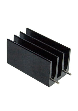 L-KLS21-E1045-30BOP, радиатор алюминиевый 16.5*16-H30 2PIN KLS