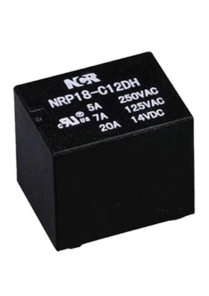 NRP-18-C-12D-S-H,  12V 250V/5 1FormC (  HFKH/12-ZS-T)