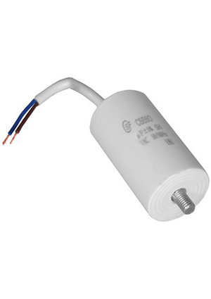 CBB60 6uF 450V WIRE+SCREW (SAIFU),   SAIFU CBB60, 6 , 450 ,     