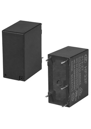 HF33F/012-ZT, 12VDC 5A SPDT