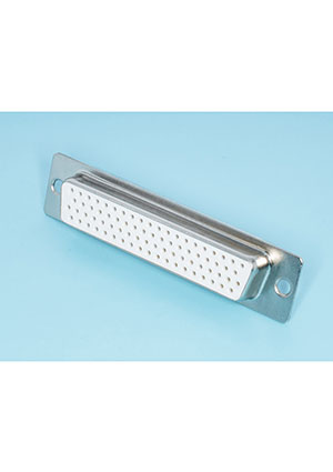 DHS-78F, Разъем D-SUB 78 контактов высокой плотности, гнездо на кабель, пайка BM